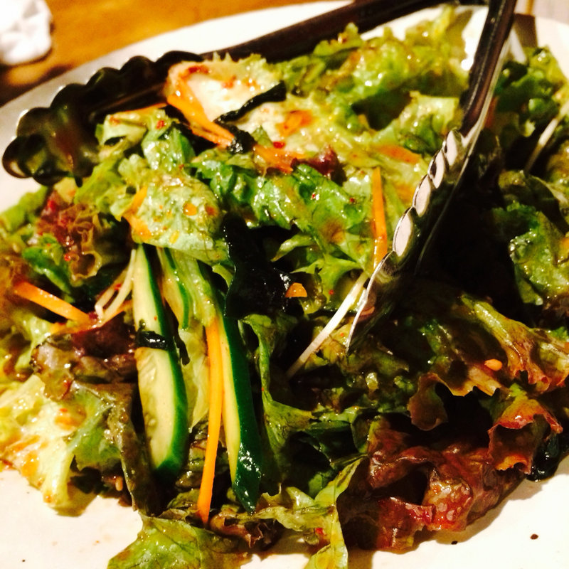 チョレギサラダ(あけぼの食堂)