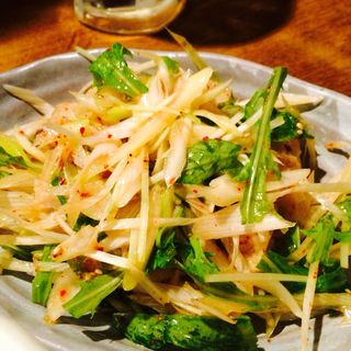 ハチノス冷菜(あけぼの食堂)
