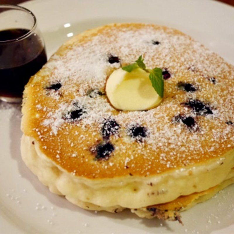 ブルーベリーのパンケーキ(シナモンズ横浜店)