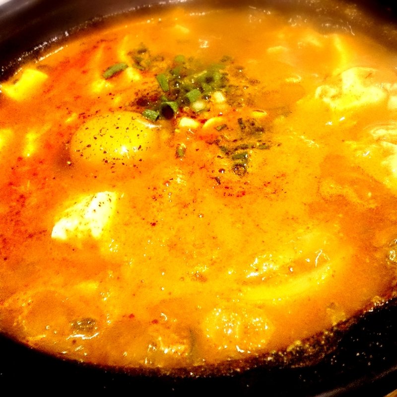 純豆腐チゲ(ゼスン食堂)