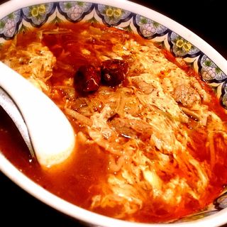 スーラータンメン(中国ラーメン揚州商人 赤坂店)