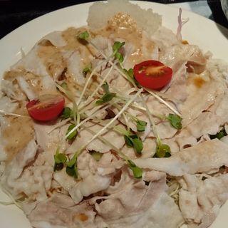 豚しゃぶサラダ定食(にいたか )