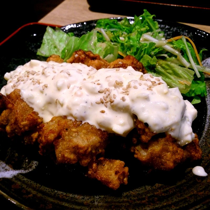 マヨタク鶏南蛮定食