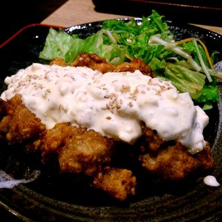 マヨタク鶏南蛮定食(赤坂 ぽん輔)