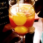 フルーツトマトのシャンパン漬け(jeeco cafe & wine bar (ジーコ))
