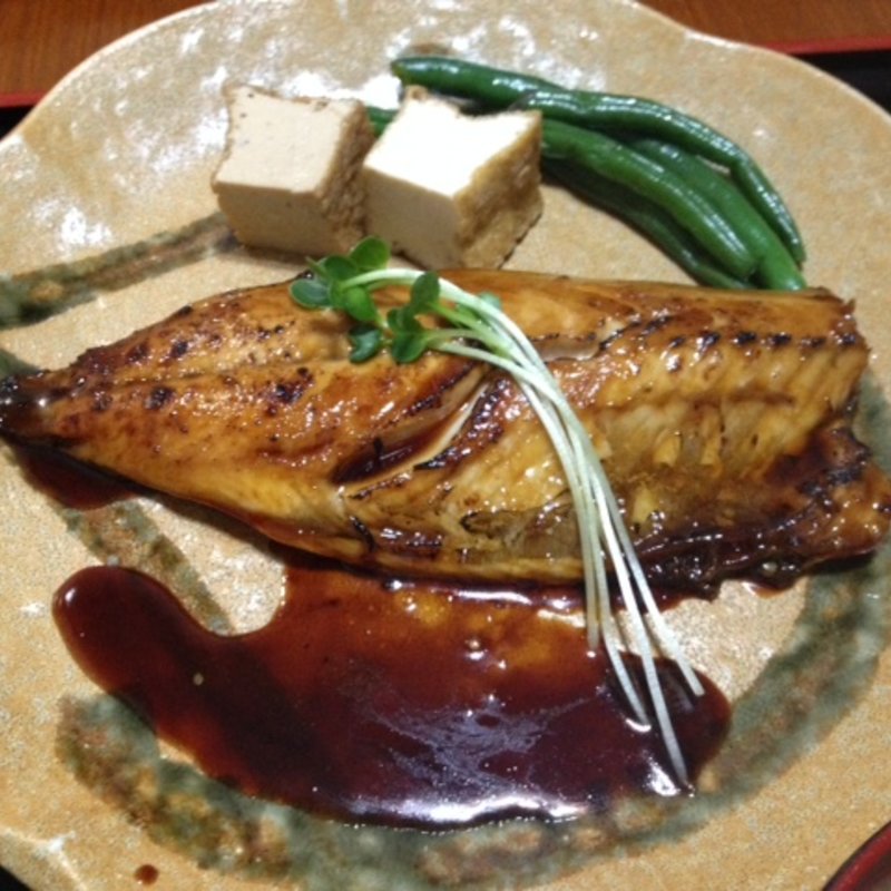 サバの蒲焼き定食(かまどのご飯　喜乃国屋)