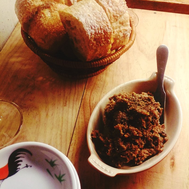 豚肉と香味野菜のリエット(アヒルストア)