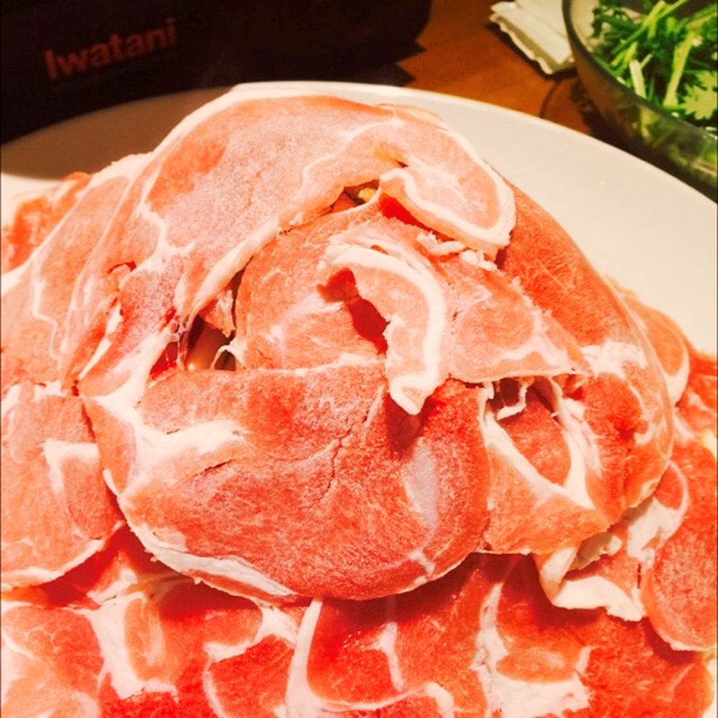 ラムしゃぶ(ラム&パクチー Salad days)