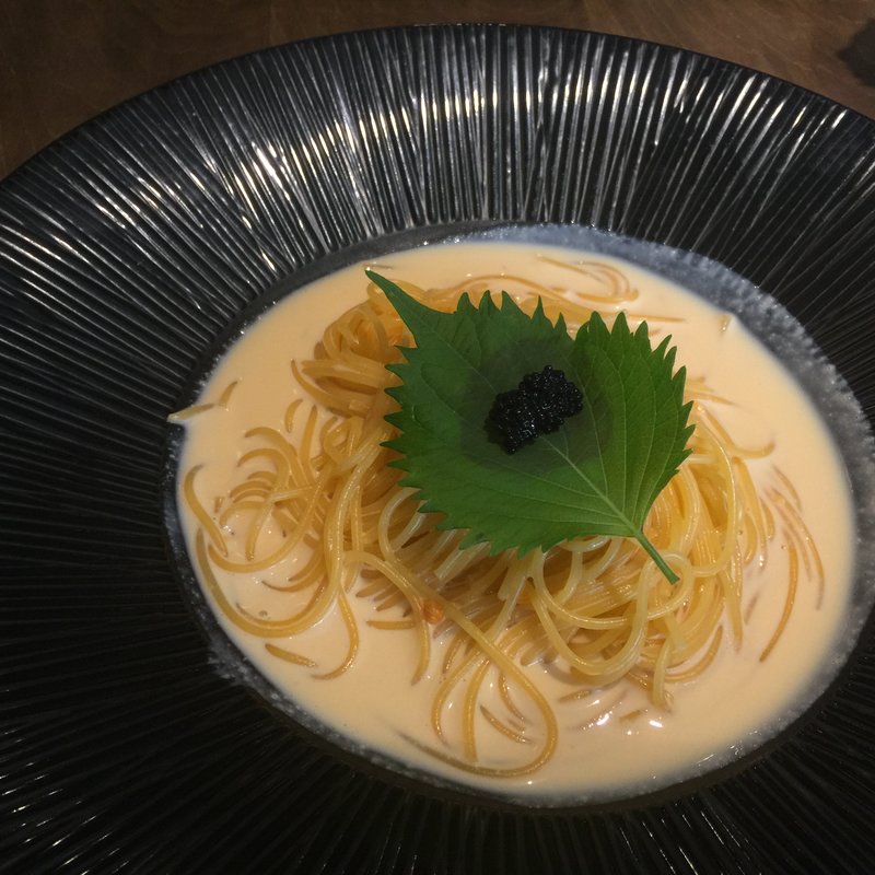ウニとキャビアの濃厚クリームパスタ(enn （エン）)