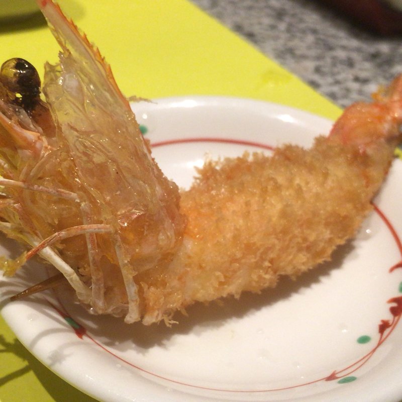 天使の海老の串揚げ(串あげもの 旬s 虎ノ門ヒルズ店 （シュンズ）)
