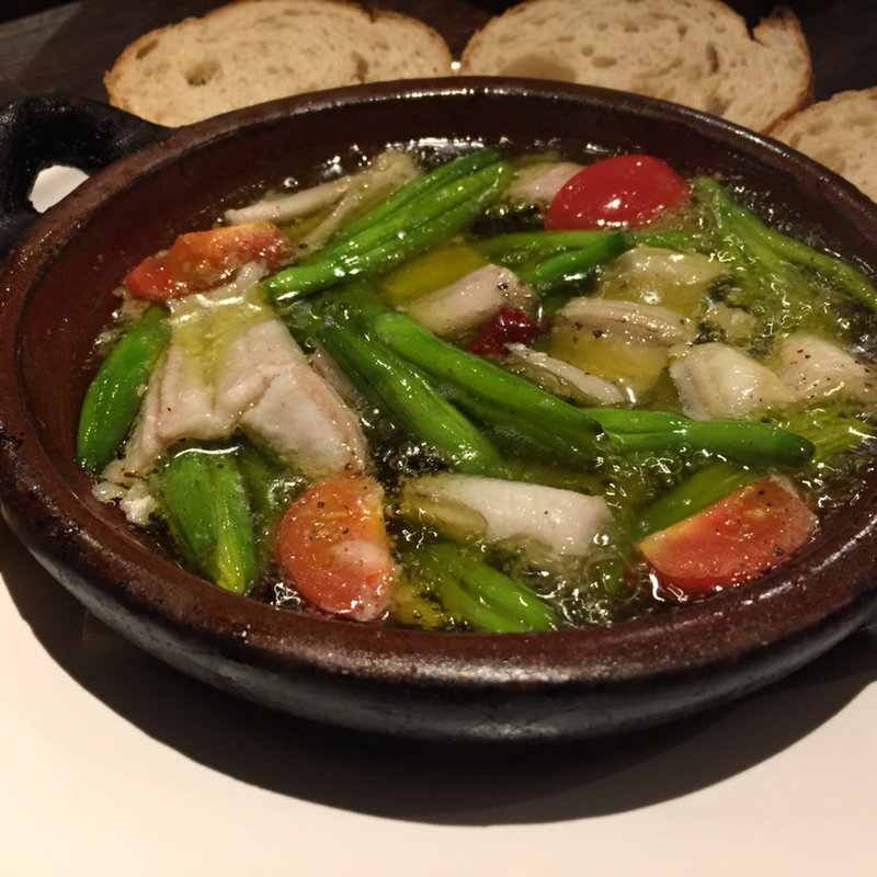 穴子のアヒージョ(ヴェントフェリーチェ （Vento Felicie）)