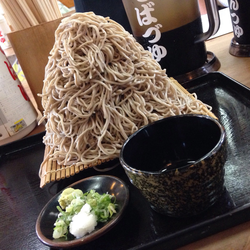 もりそば  中盛り(奥会津 )