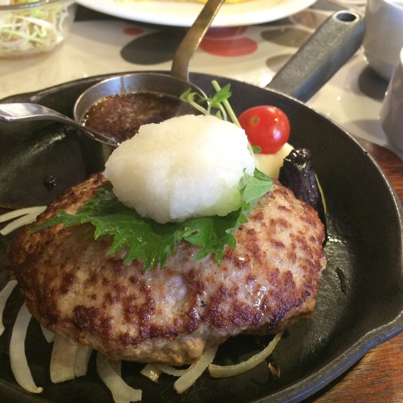 和風おろしハンバーグ(津の田ミート つかしん店 （ツノダミート）)