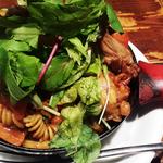 一日分の野菜カレー+完全食セット+パスタ(野菜を食べるカレー camp)