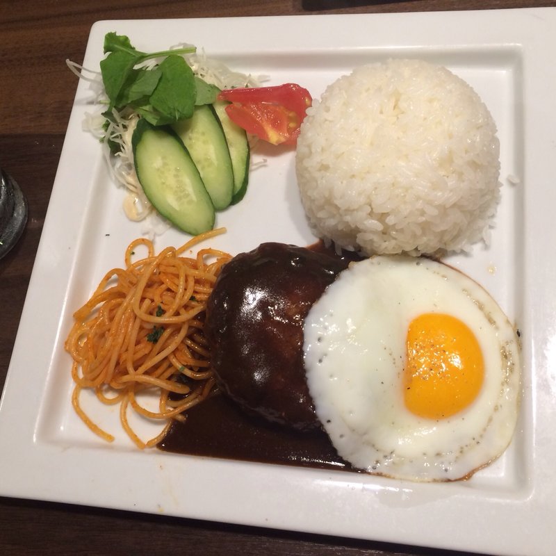 ハンバーグプレート(星乃珈琲店 河原町店 )