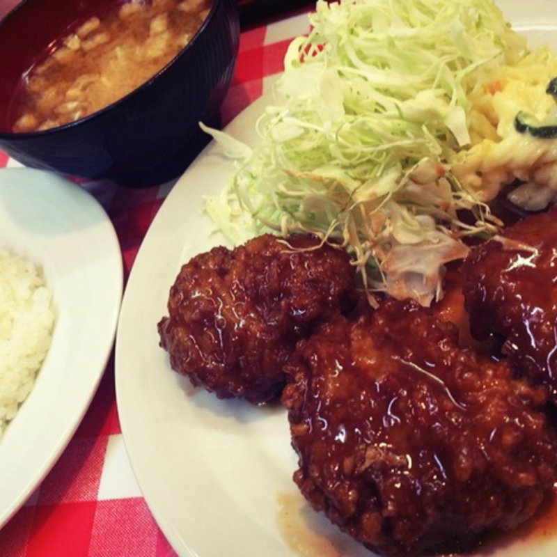 下町ハンバーグ(洋食 大吉)