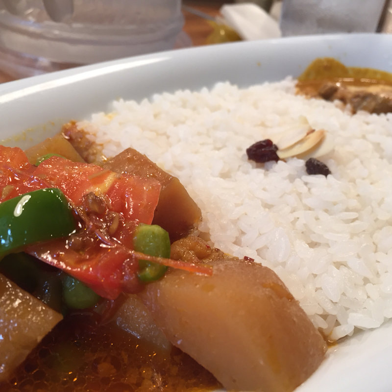 やさいのカレー ＆ バターチキンカレー M(CURRY UP -HARAJUKU-)