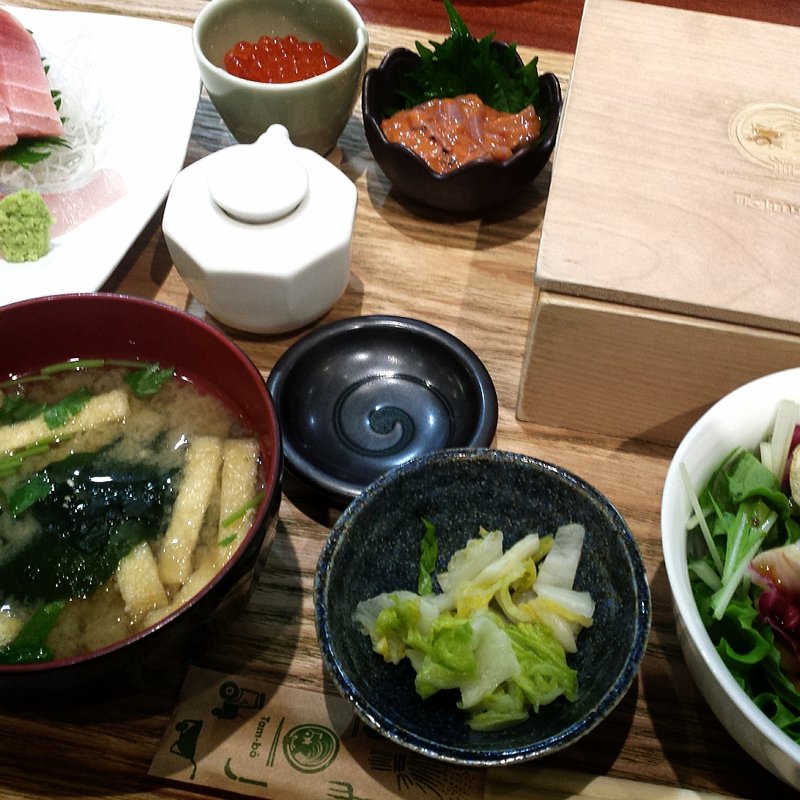 お刺身定食(米農家ダイニングTam-bo)