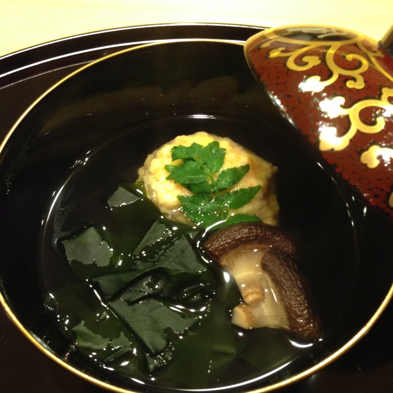 つみれの椀物(はし本)