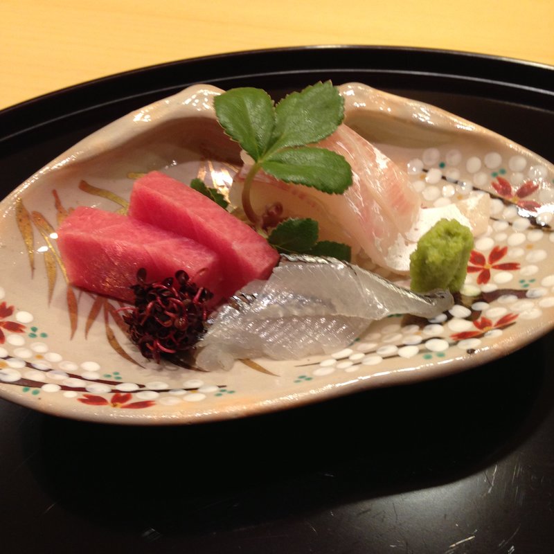 秋の鮮魚の盛り合わせ(はし本)