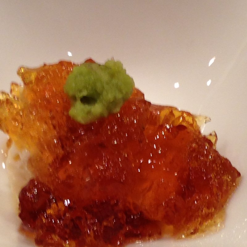 イクラのジュレ添え(はし本)