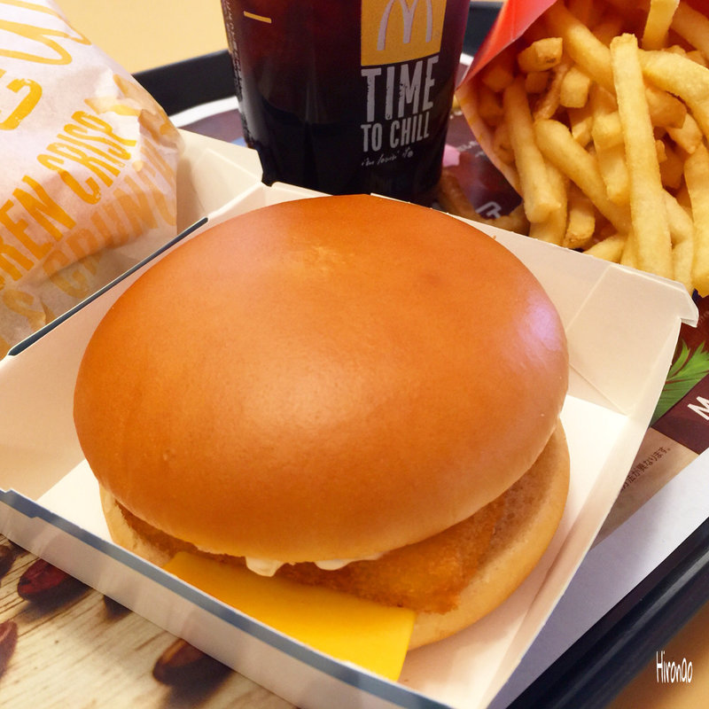 フィレオフィッシュセット(マクドナルド 横浜ベイクォーター店)