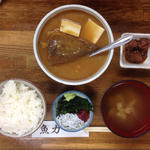 サバ味噌煮定食(魚力)