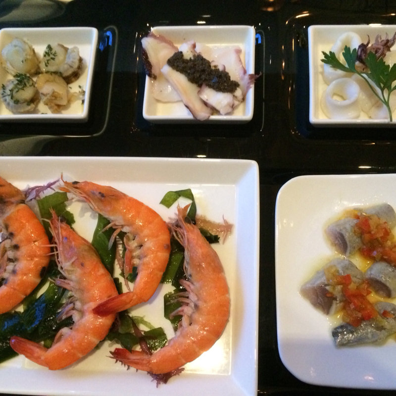 魚介の5種盛合せ(SPANISH DINING Rico)