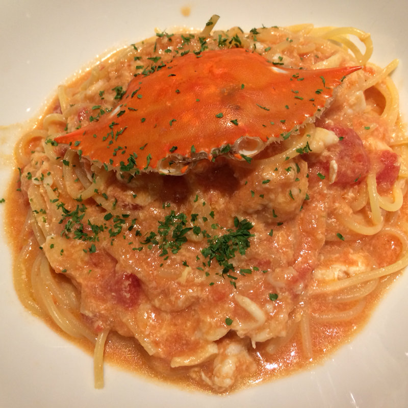 ワタリ蟹のトマトパスタ(レッドロブスター アクアシティお台場店 （Red Lobster）)