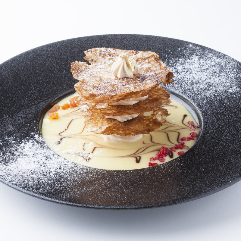 プラリネのフィアンティーヌ(レストラン フォッセ)