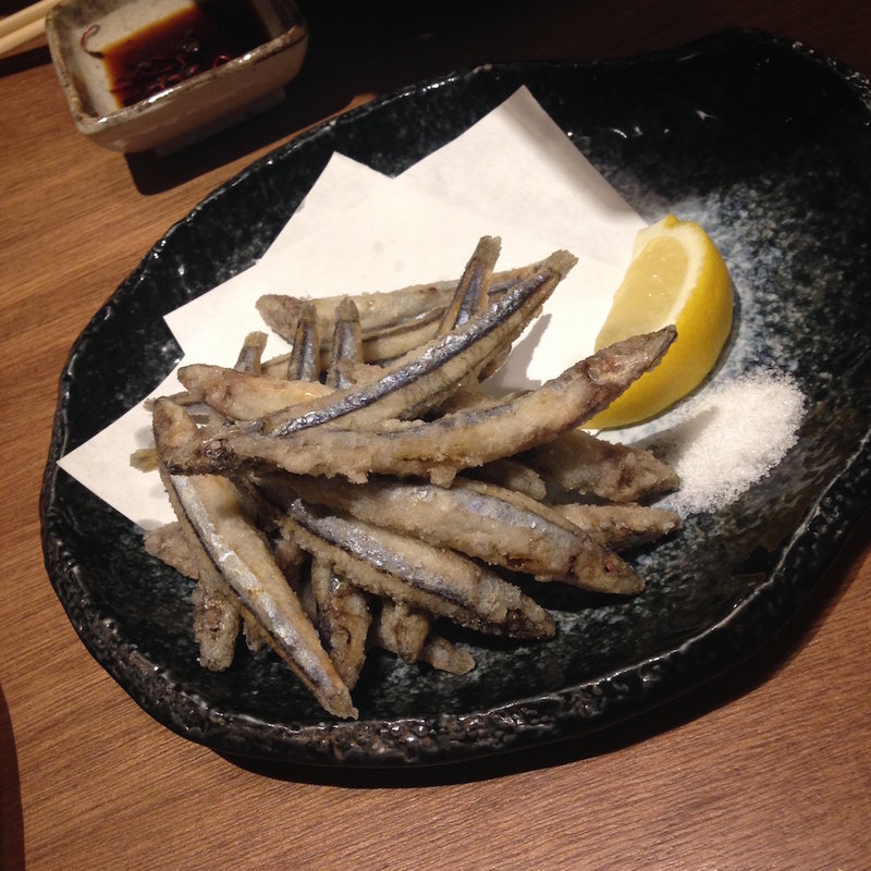 きびなご塩揚げ(宮崎酒場 ゑびす)