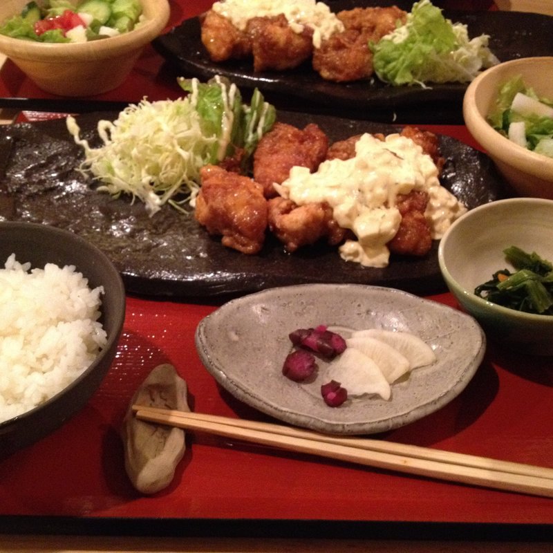 チキン南蛮定食(太郎茶屋 鎌倉 宇都宮店 )