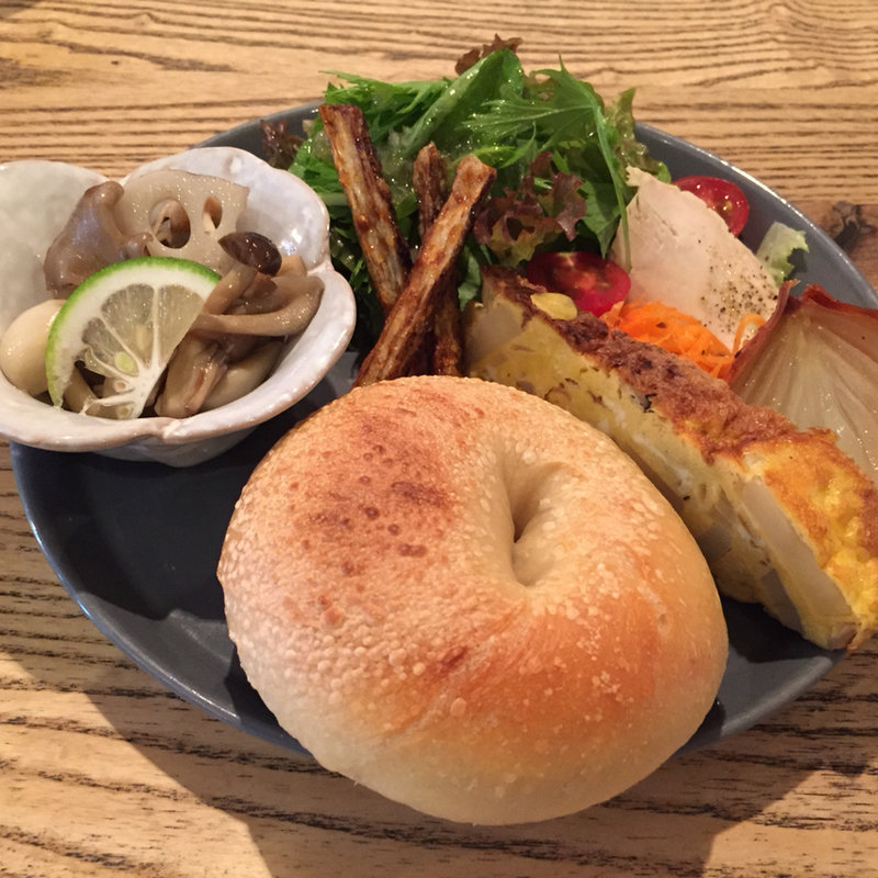 ワンプレートセット(ドリンク付き)(カフェ くもとみず)