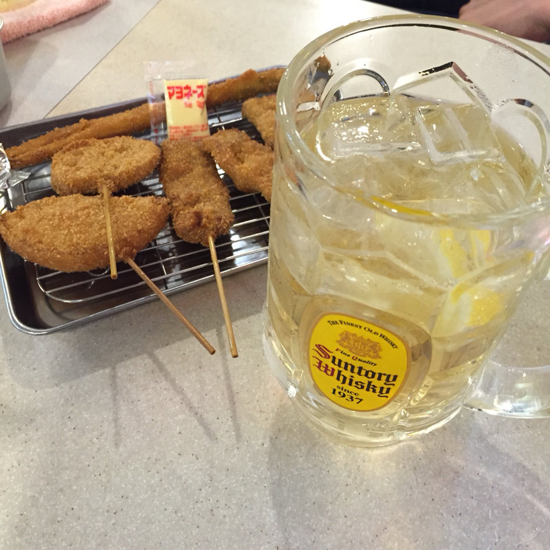 串カツ5種盛り(串カツ田中 代々木店 )