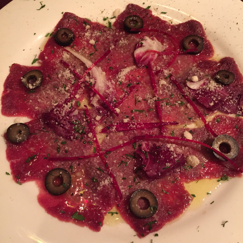 馬刺しのカルパッチョ(イタリアン チムチム)