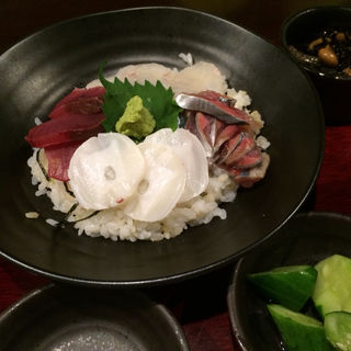 海鮮チラシ定食(一期屋ICHIGO-YA)