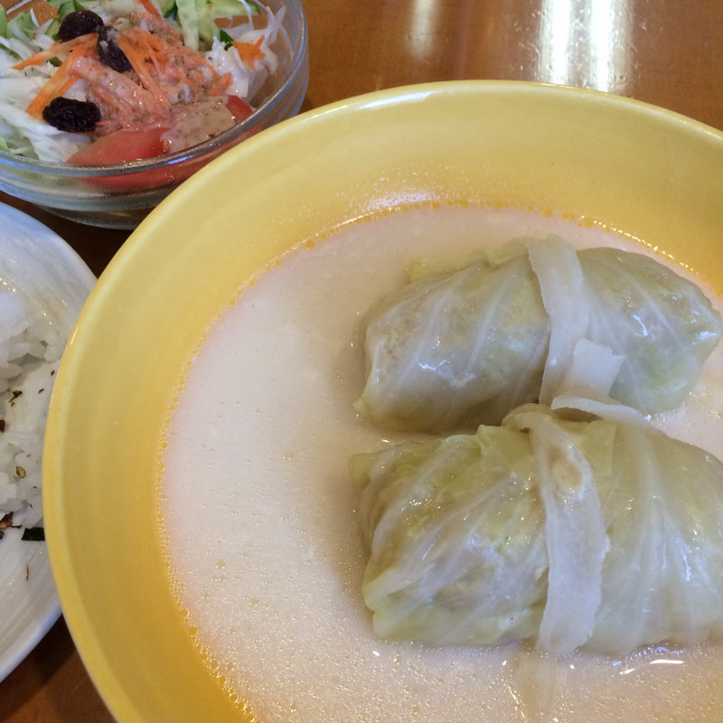 ロールキャベツ定食(ぷり)