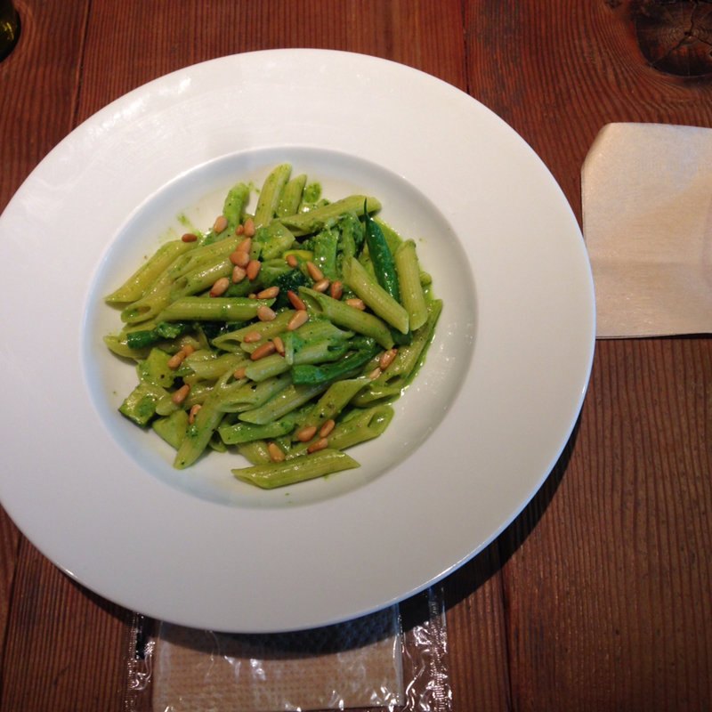 ジェノベーゼペンネ(ロイヤルガーデンカフェ青山)