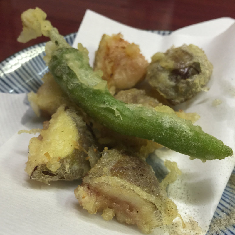 いちぢく天ぷら(たつみ )