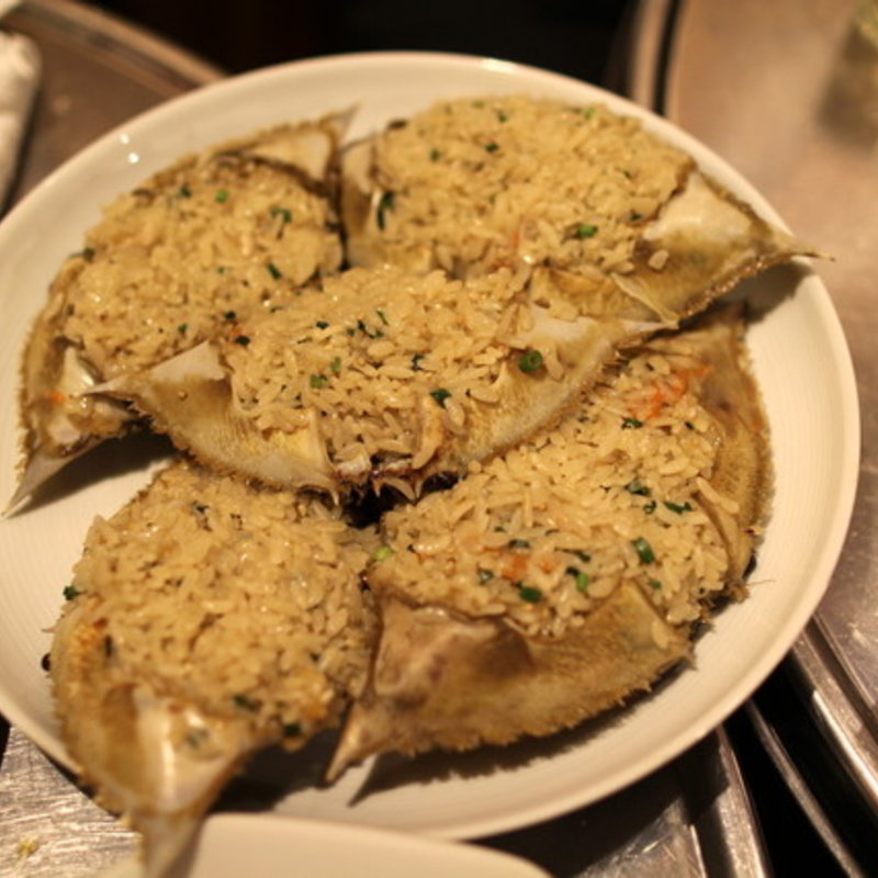 ワタリ蟹ご飯　(ホルモン船　ホールちゃん )