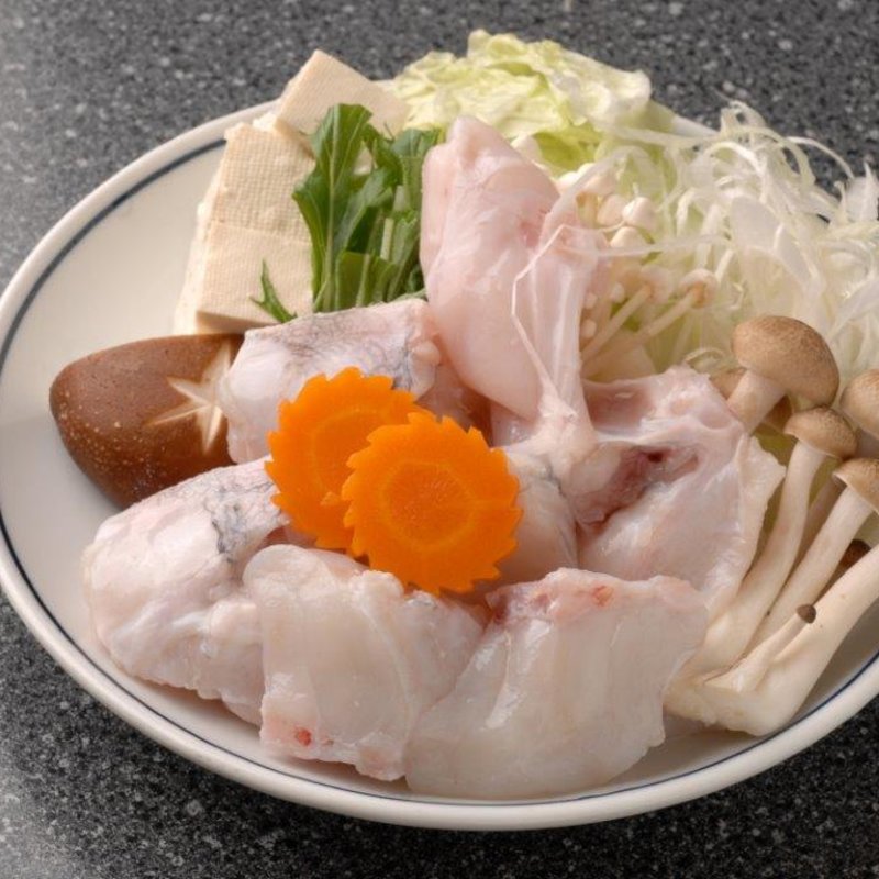 天然とらふぐちり鍋(花膳)