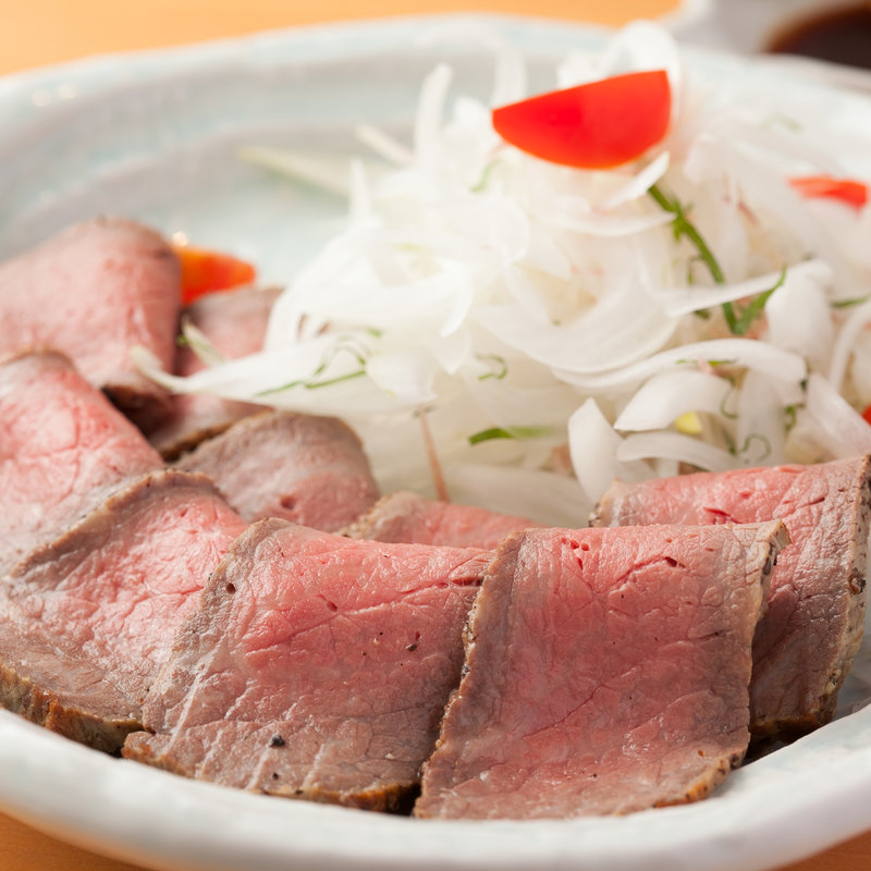 葉山牛のローストビーフ(牛の割烹 葉山)