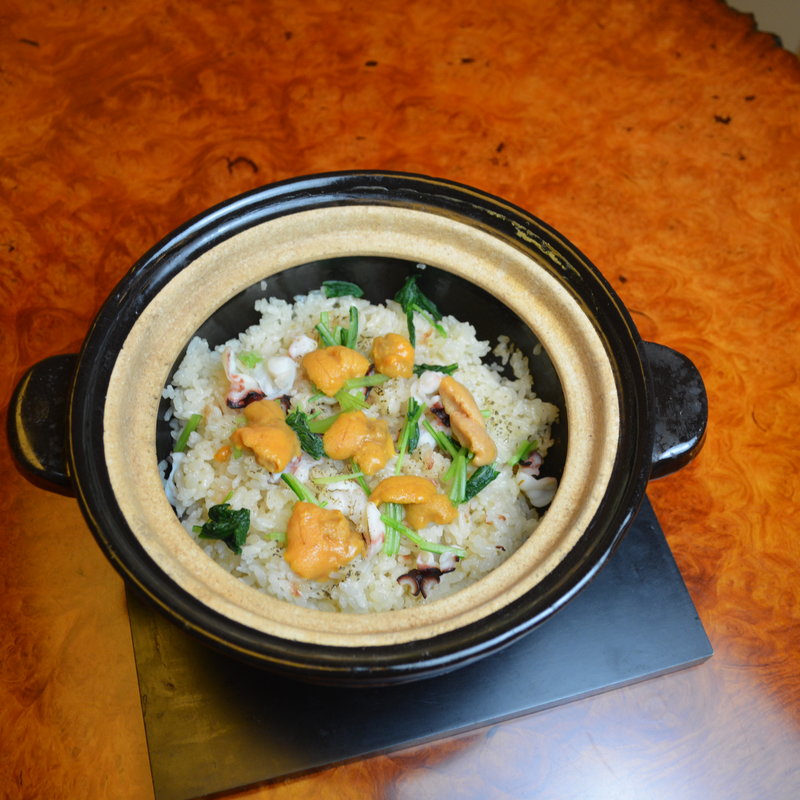 タコ・ウニ炊込み御飯(百菜 赤坂 （ヒャクナ）)