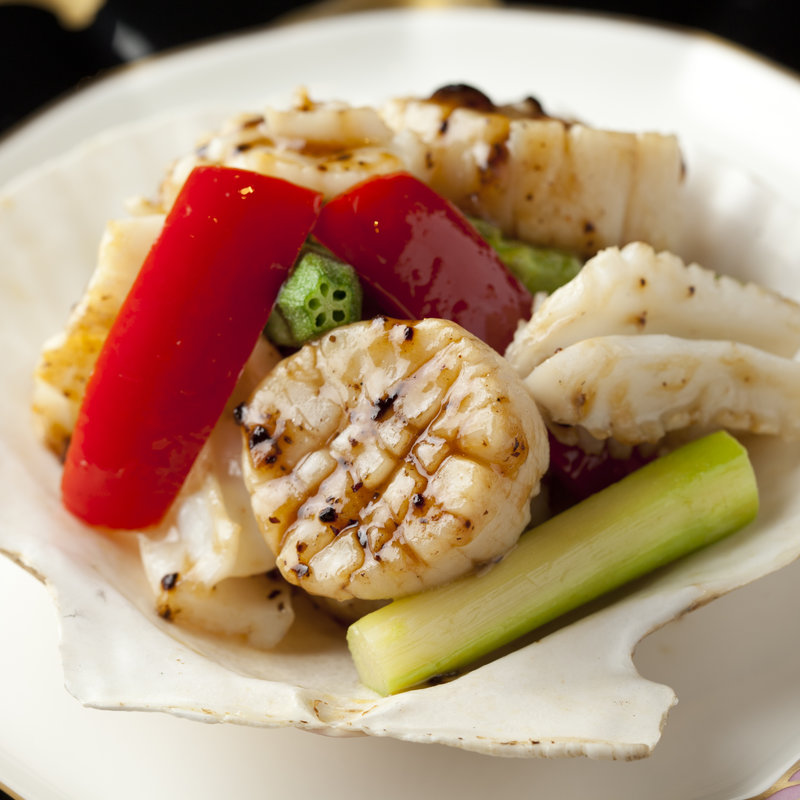 海鮮炒め(香港ダイニング 富貴)