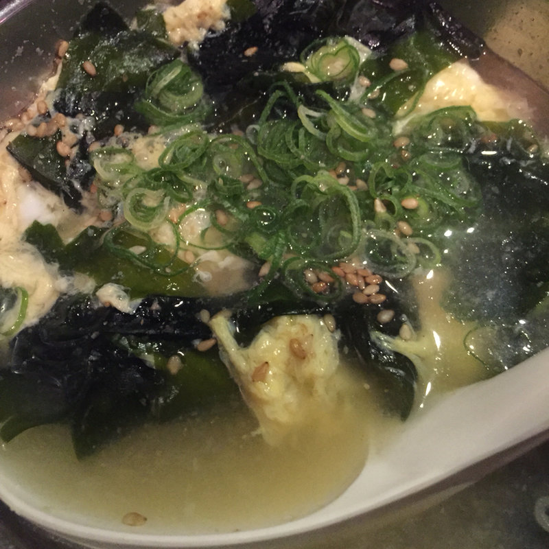 ワカメ玉子スープ(焼肉やる気 洛西店 )
