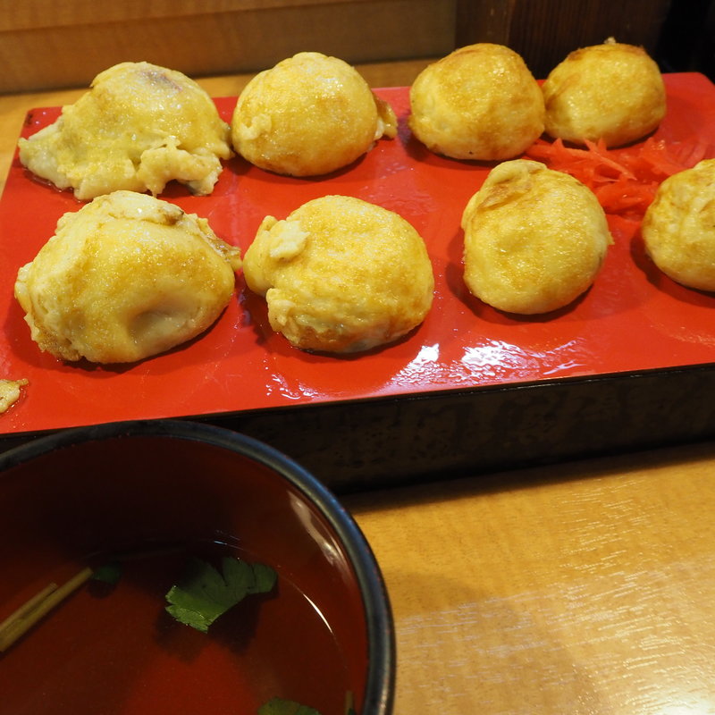 明石焼きセット(えき亭)