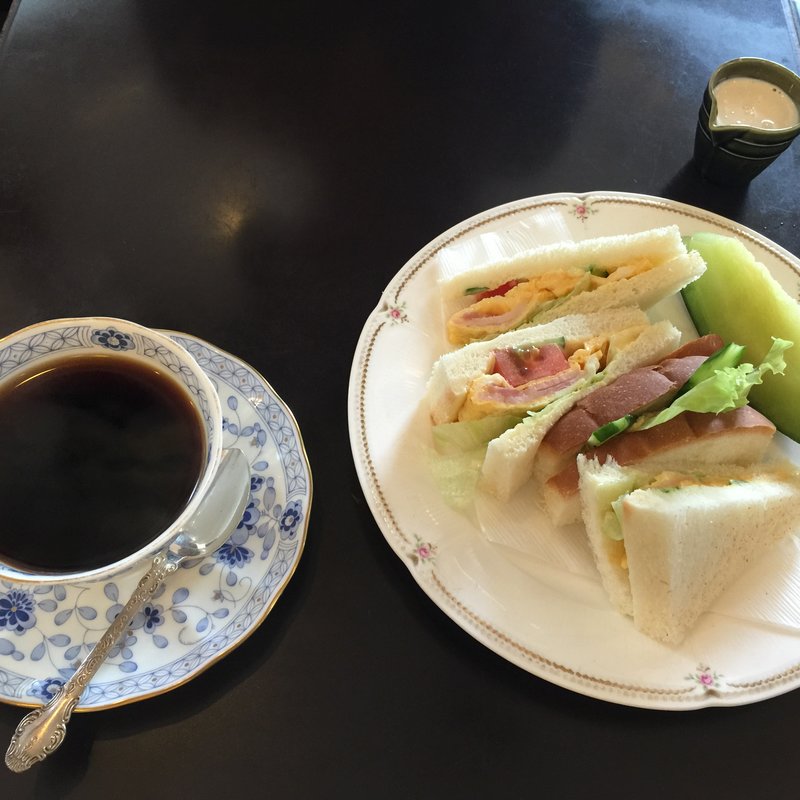 モーニング　玉子サンド(カフェテリア古都)