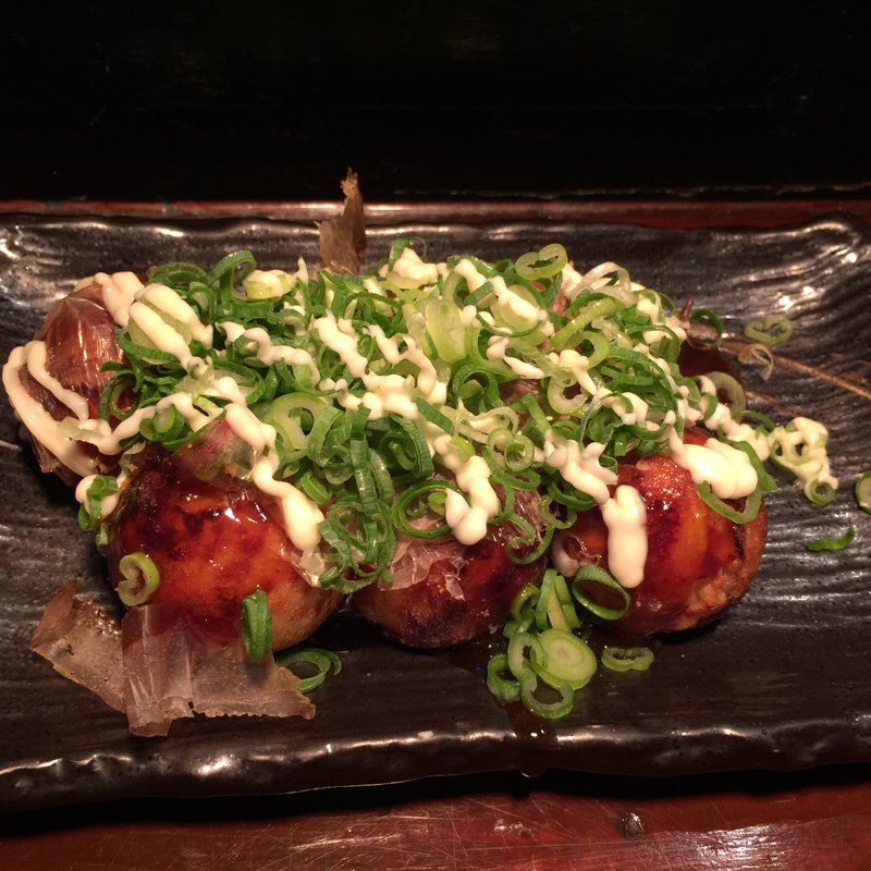 大たこ焼き＋ねぎ(タコタコキング アメリカ村店)