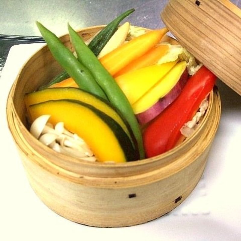 野菜の蒸篭蒸し(游の字 千葉店)