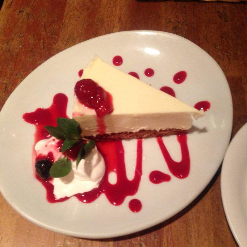 レアチーズケーキ(DOUBLE TALL CAFE（ダブル トール カフェ） 原宿店)